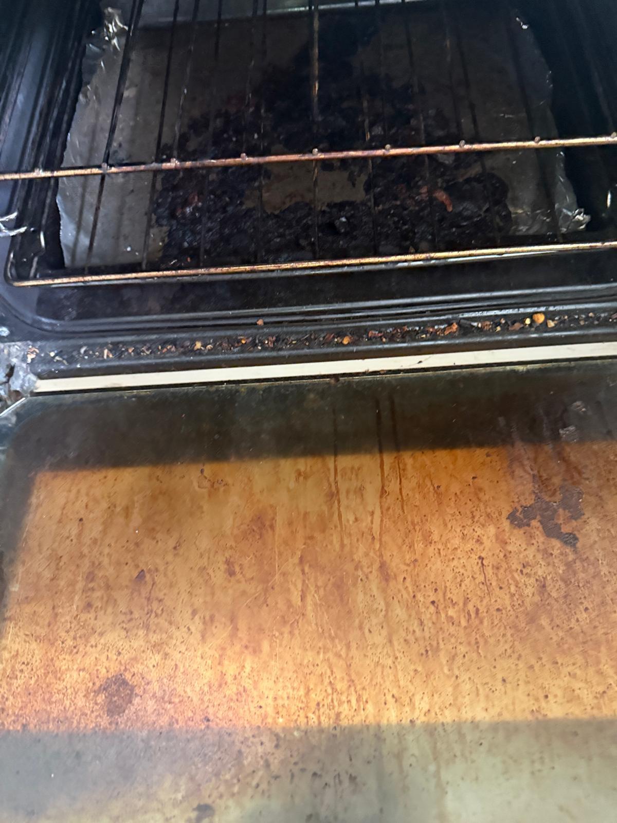 Oven Deep Clean before