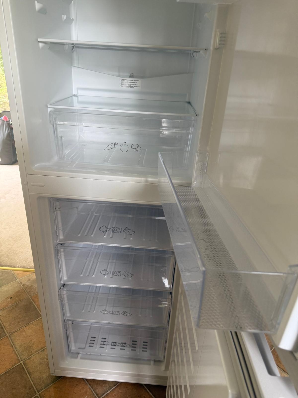 Fridge & Freezer after